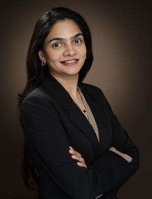 Portrait of Krutika Patel, Associate.